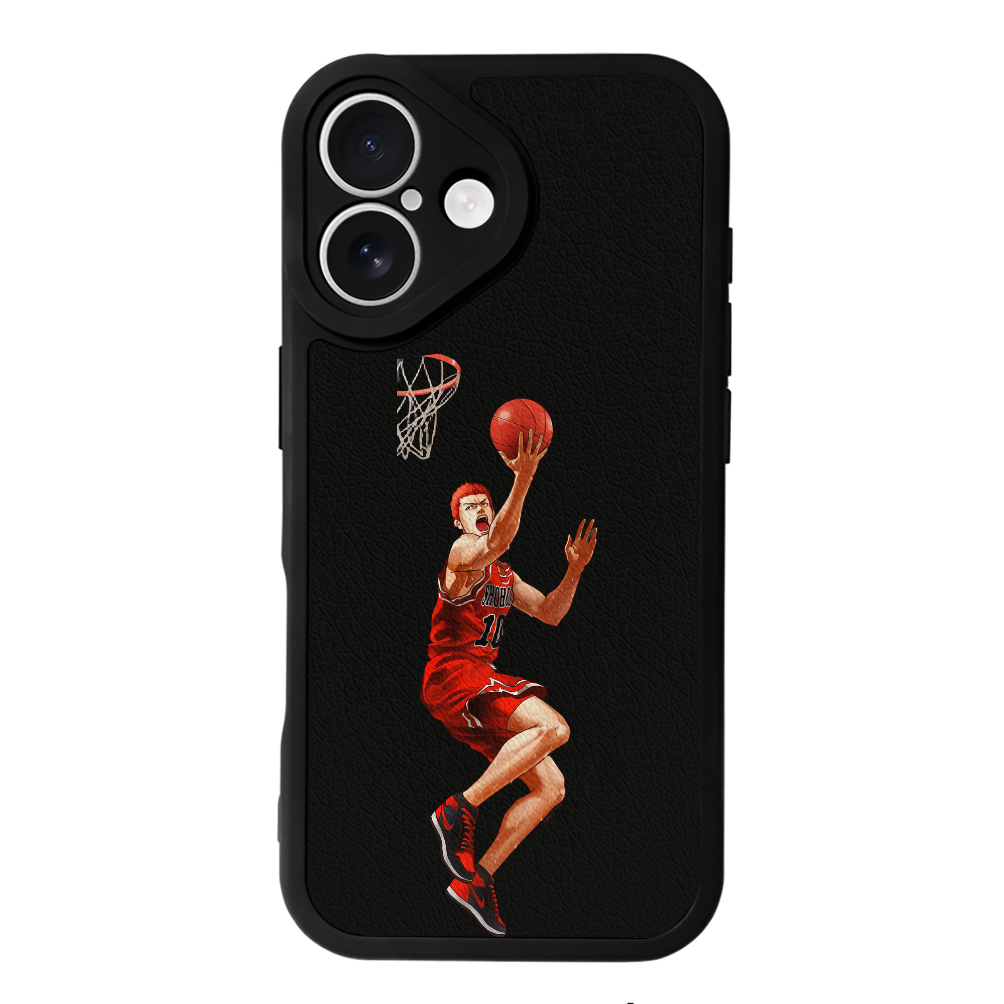 （画像用） SLAM DUNK／スラムダンク 【iPhone 16シリーズ対応】シリコンスマホケース（レザー調） 材質：シリコン